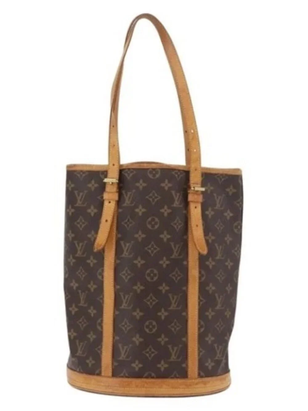 LOUIS VUITTON Monogram Bucket GM Shoulder Bag M42236 LV Auth BA13423